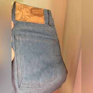 Nwt Naked and Famous Raw Denim Jeans - sz 27